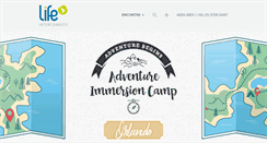 Desktop Screenshot of lifeintercambios.com.br